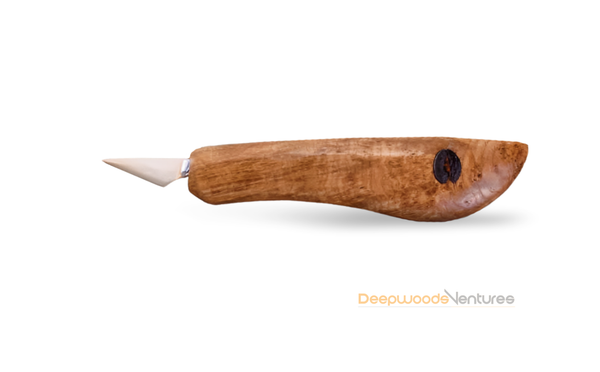 Woodcarvers Tools - Upswept knife | Deepwoods Ventures