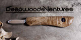 Butter Knife - Figured Handle Wood Carving Knife