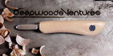 Butter Knife Wood Carving Knife with a Standard Wood Handle