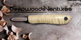 Butter Knife - Figured Handle Wood Carving Knife