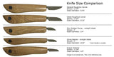 Detail Carver - Standard Handle Carving Knives